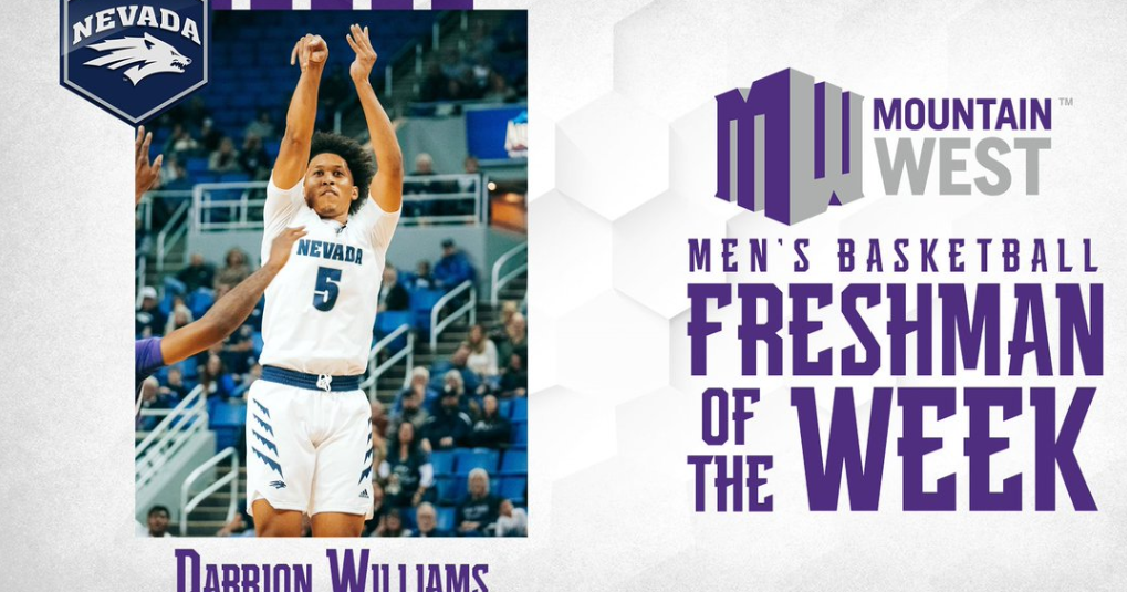 Darrion Williams Named Mountain West Freshman of the Week Sports