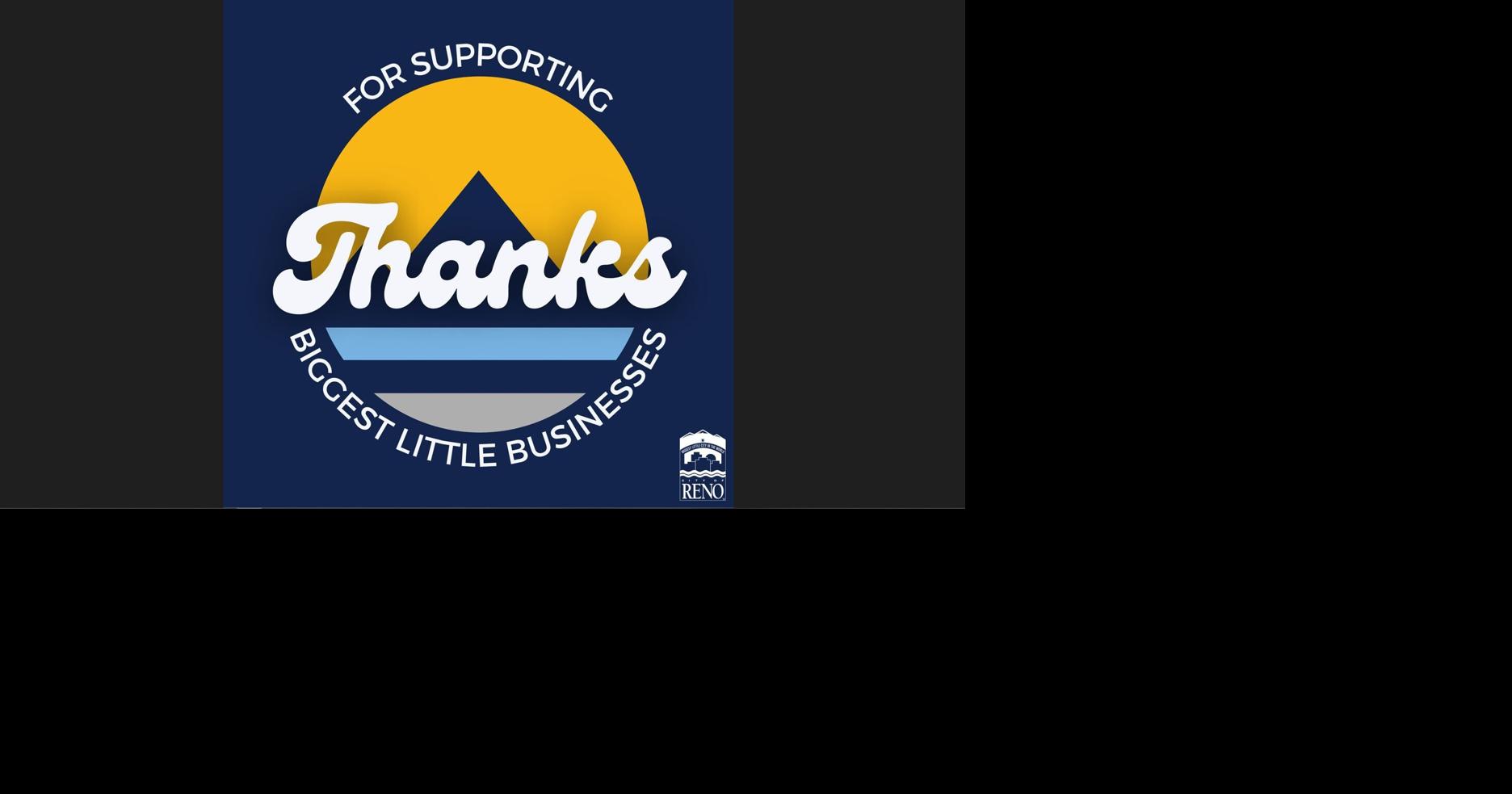 City of Reno Thanks People for Shopping Local on Small Business ...