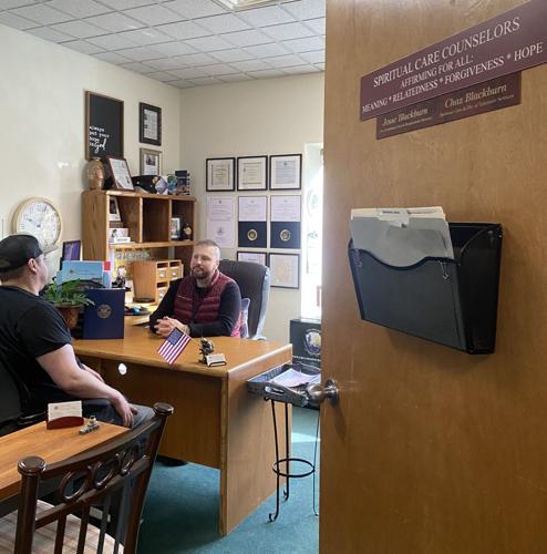 Chaplain Chaz Blackburn