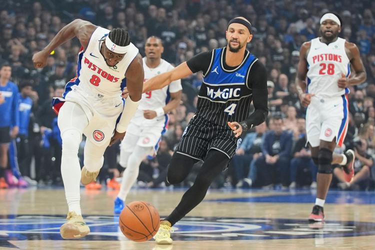 Pistons Magic Basketball