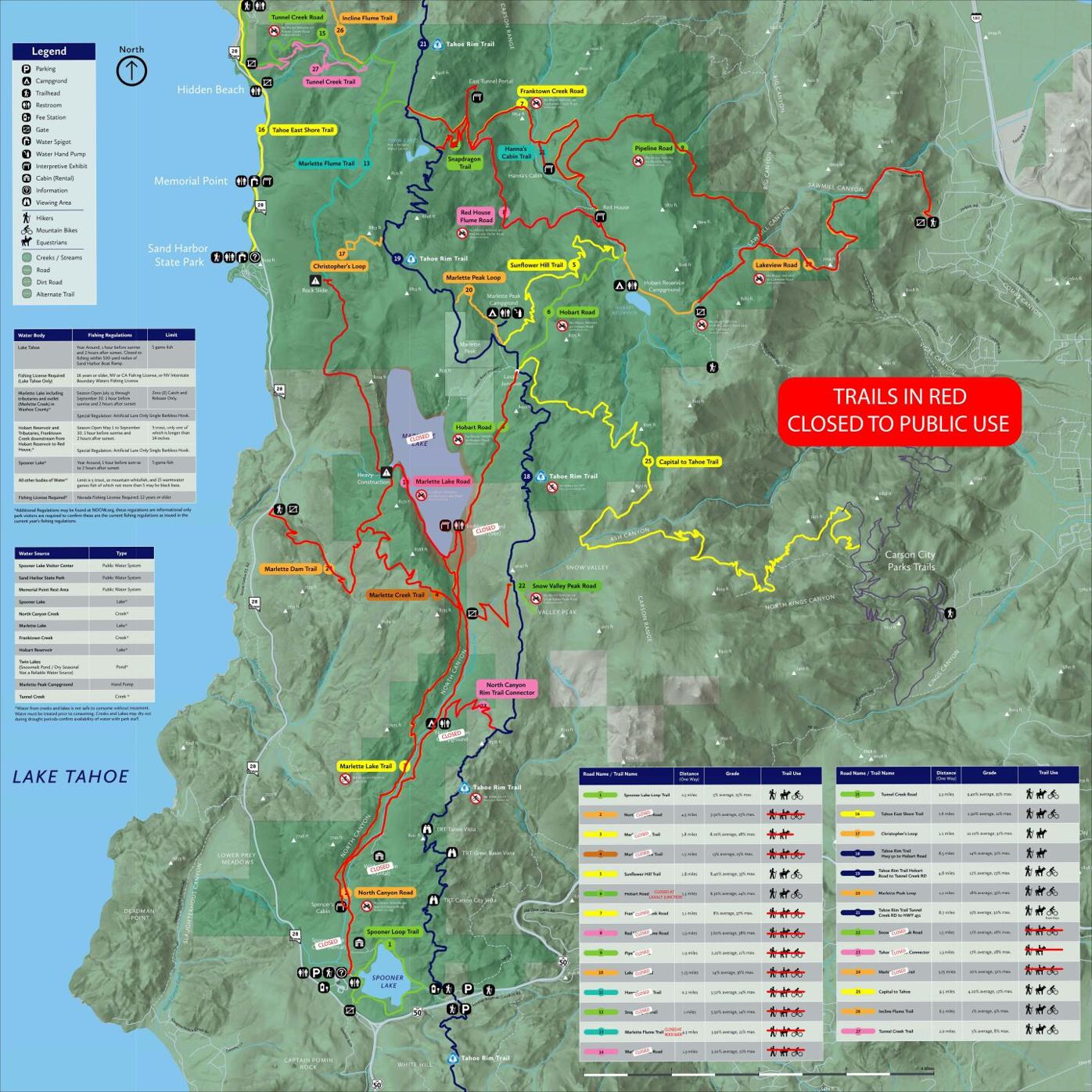 Spooner Lake State Park  Map with Trail Closures - Small.pdf