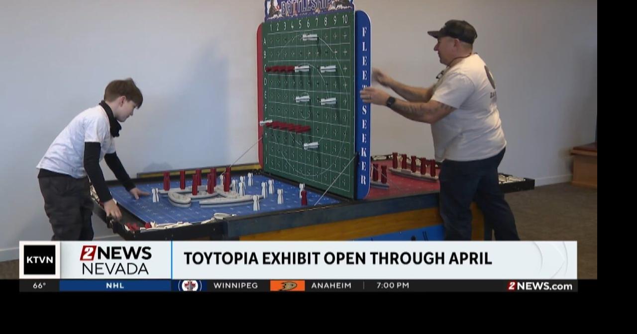 Toytopia exhibit happening now at the Wilbur D May Museum
