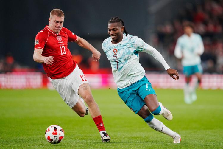 Denmark Portugal Nations League Soccer