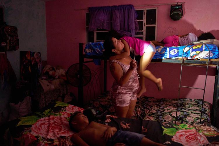 Photos of Cuban students returning to school as they face power and fuel shortages