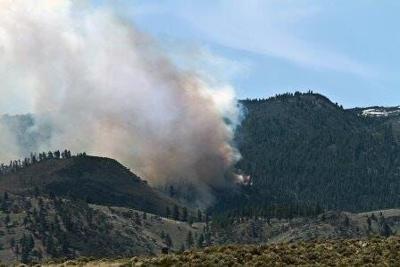 Hunter Falls Fire Burns 760 Acres, Now 47% Contained