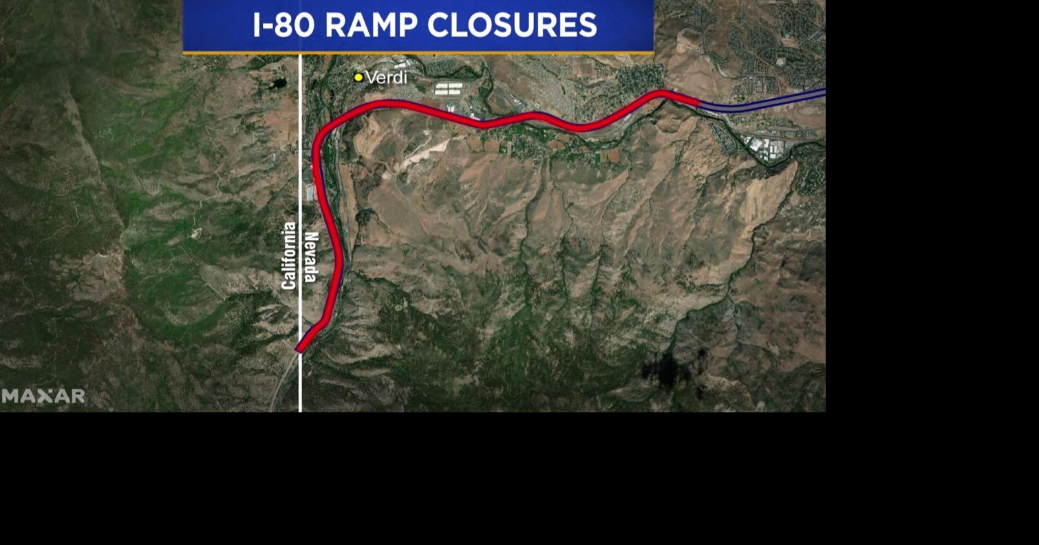 Temporary Ramp Closures on I-80 West of Reno Now Through End of January ...