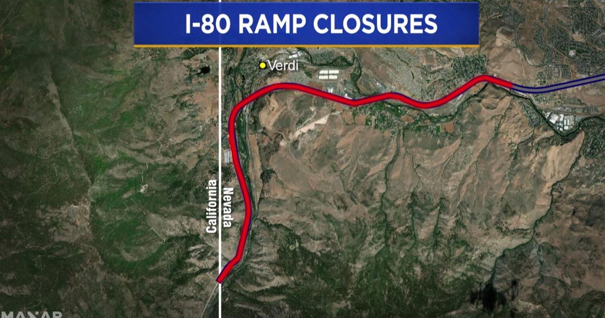 Temporary Ramp Closures on I-80 West of Reno Now Through End of January ...