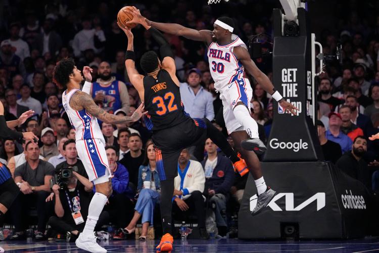 76ers Knicks Basketball