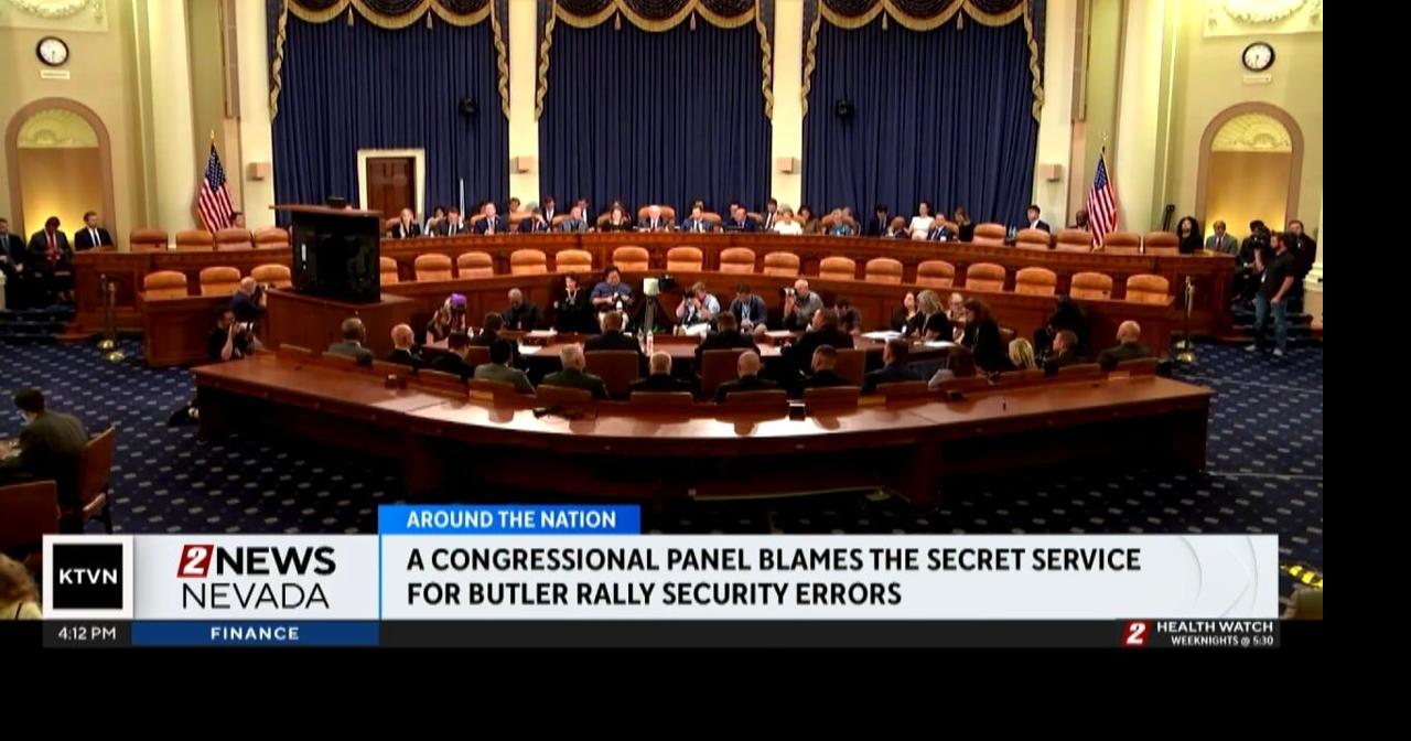 Congressional panel blames Secret Service for Trump assassination ...