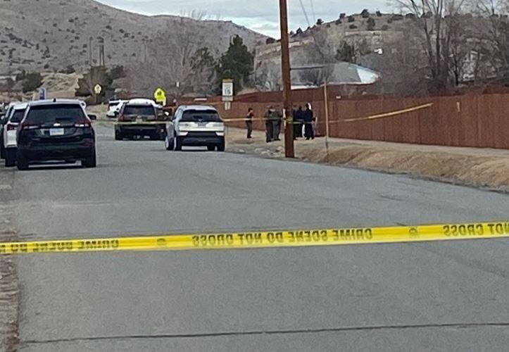 Scene of death investigation in Sun Valley
