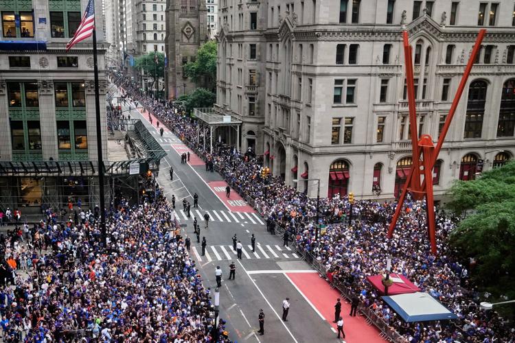 Knicks Championship Parade Basketball