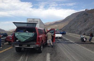 Man Cited in Gravel Spill That Prompted Pileup East of Sparks