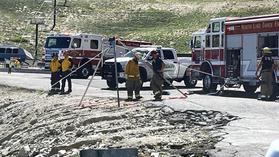 Crash along Mt. Rose Highway