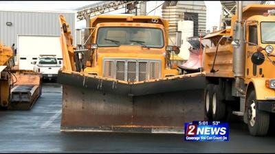 NDOT Snow Plows Already at Work on Area Roadways