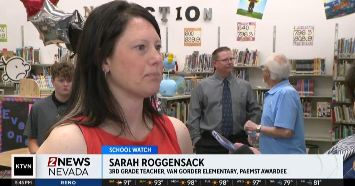 ThirdGrade Teacher at Van Gorder Elementary School Receives National