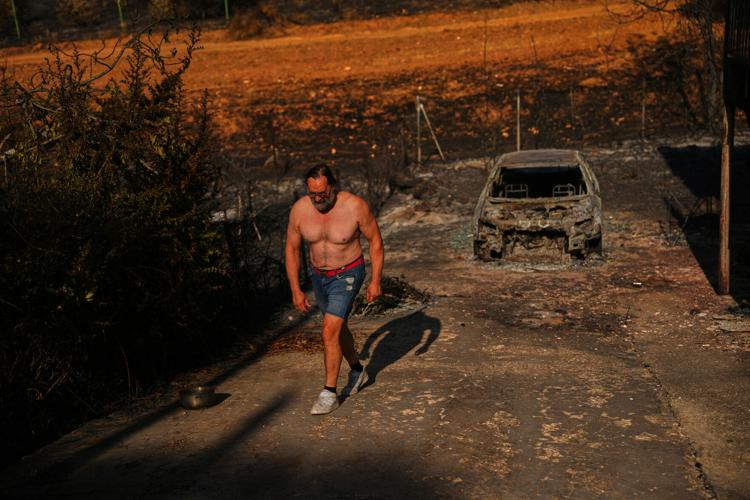 APTOPIX Spain Wildfires
