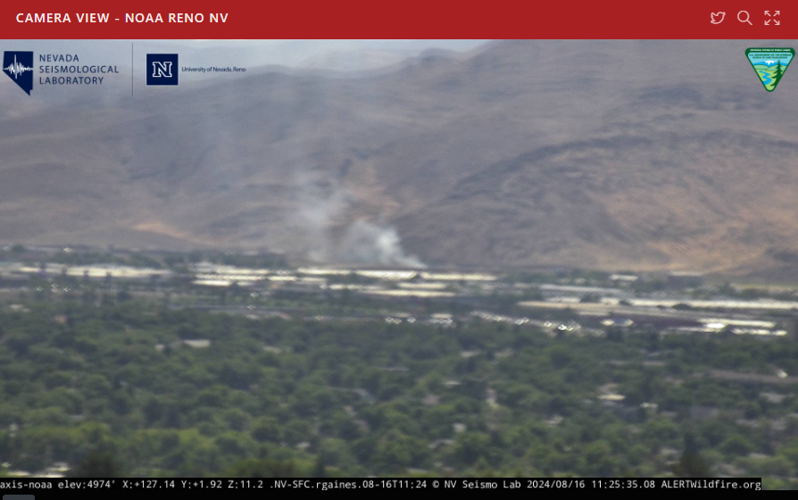 NOAA Alert Wildfire Camera