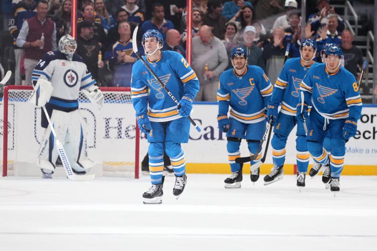 Jets Blues Hockey