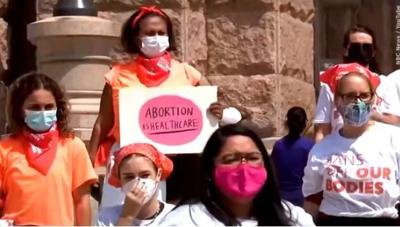Texas Abortion Law Protesters
