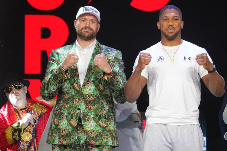 Britain Fury Joshua Boxing