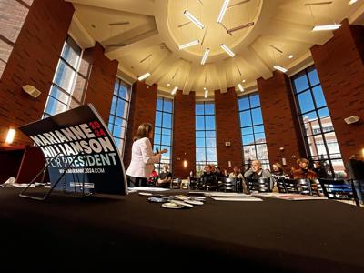 Marianne Williamson back in NV: recent polling shows slight bump