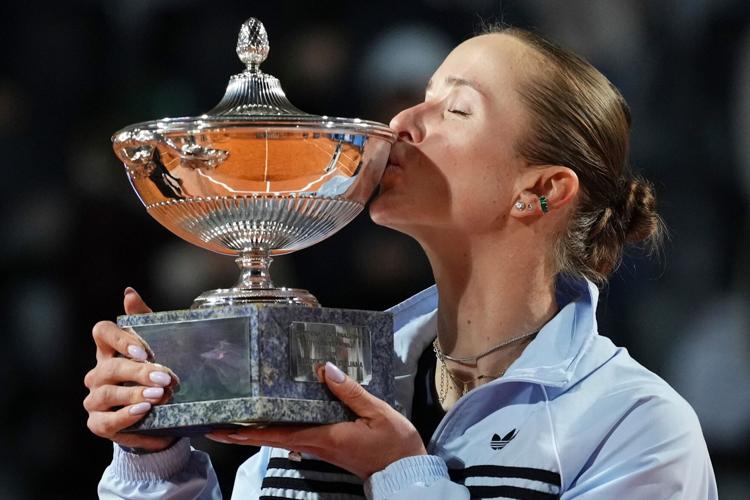 APTOPIX Italian Open Tennis