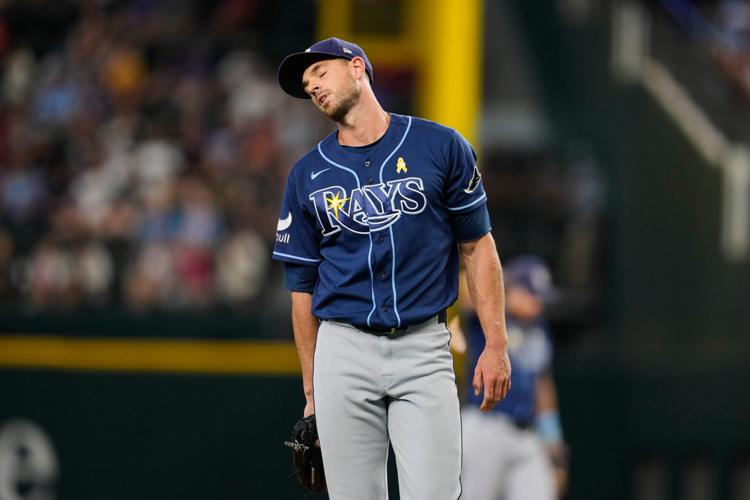 Rays Rangers Baseball