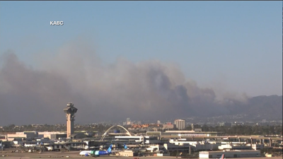 LAX fire