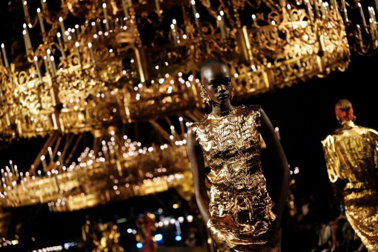 APTOPIX Paris Fashion Saint Laurent Womens S/S 27