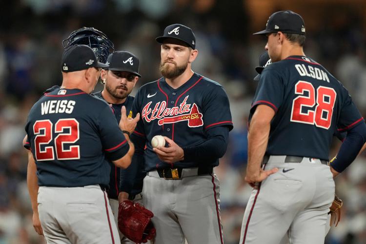Braves Dodgers Baseball