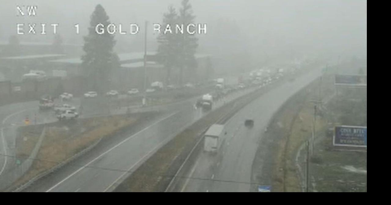 Chain controls in effect; traffic being held on I-80 | California News ...