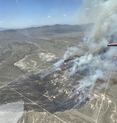 Huff Fire Northeast of Elko Burns 1,450+ Acres, Now 50% Contained