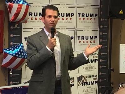 Donald Trump Jr. Visits Reno to Campaign on Father's Behalf