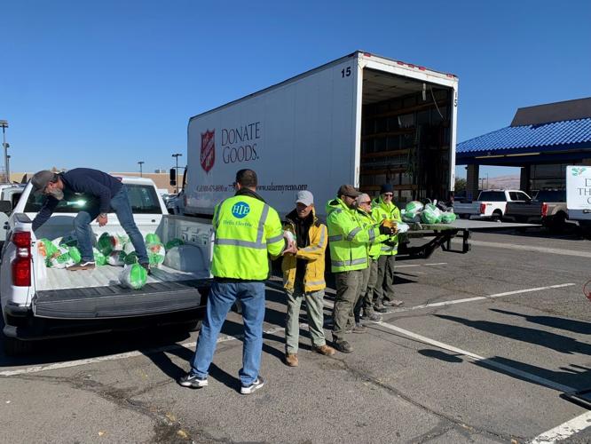 Salvation Army Collecting Donations for Operation Turkey Drop