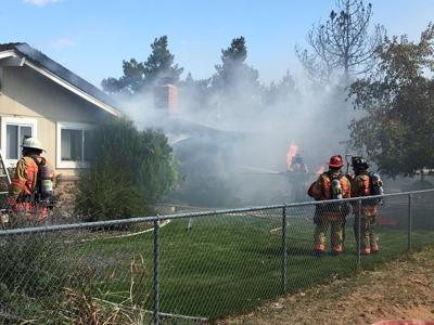 Crews Knock Down House Fire