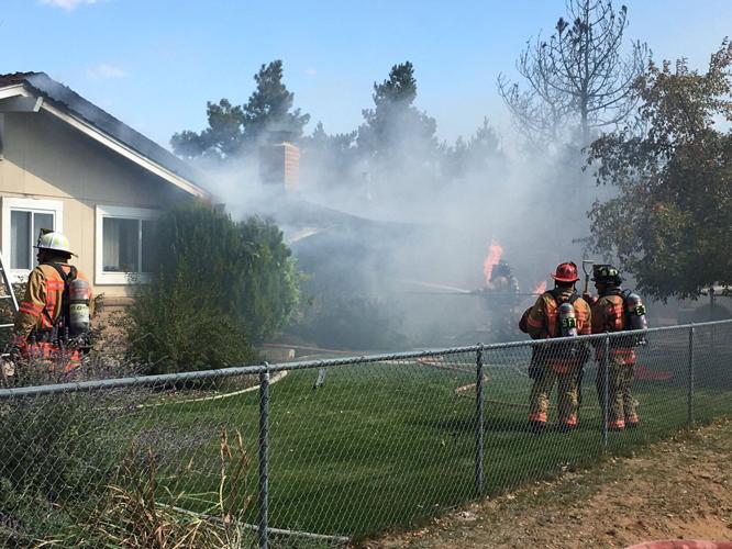 Crews Knock Down House Fire