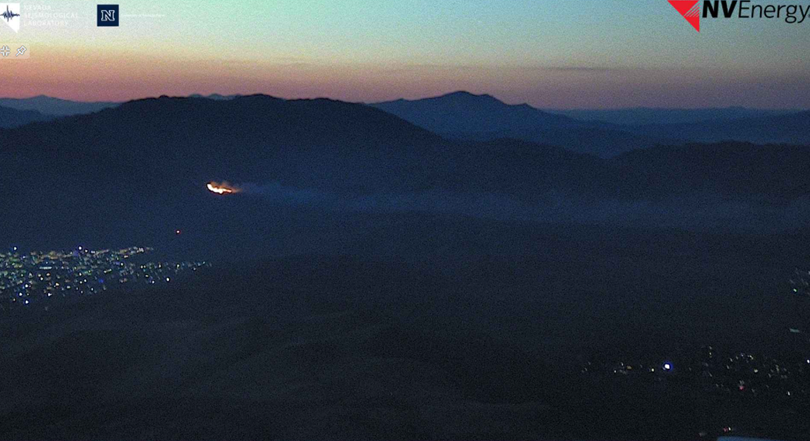 Fire, north of Cold Springs