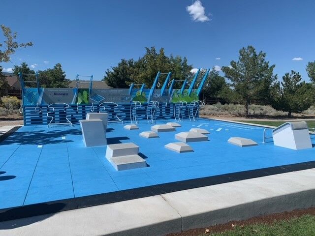 Outdoor fitness center