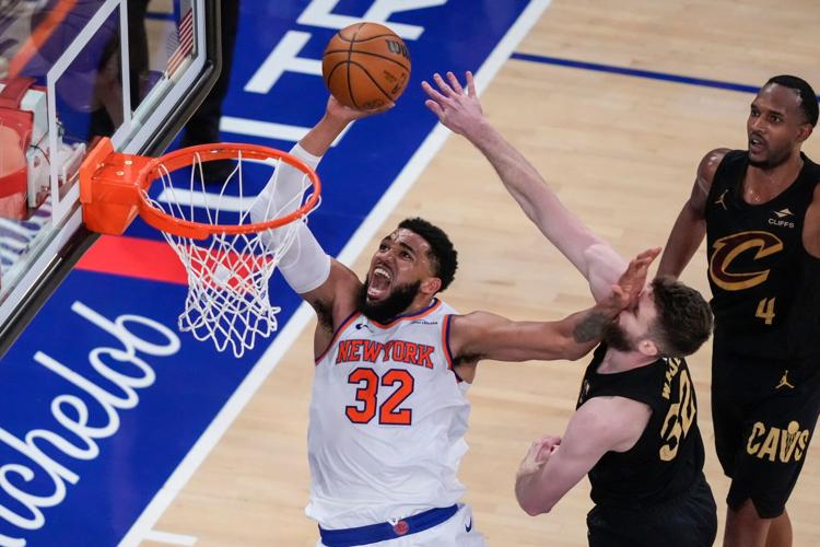APTOPIX Cavaliers Knicks Basketball