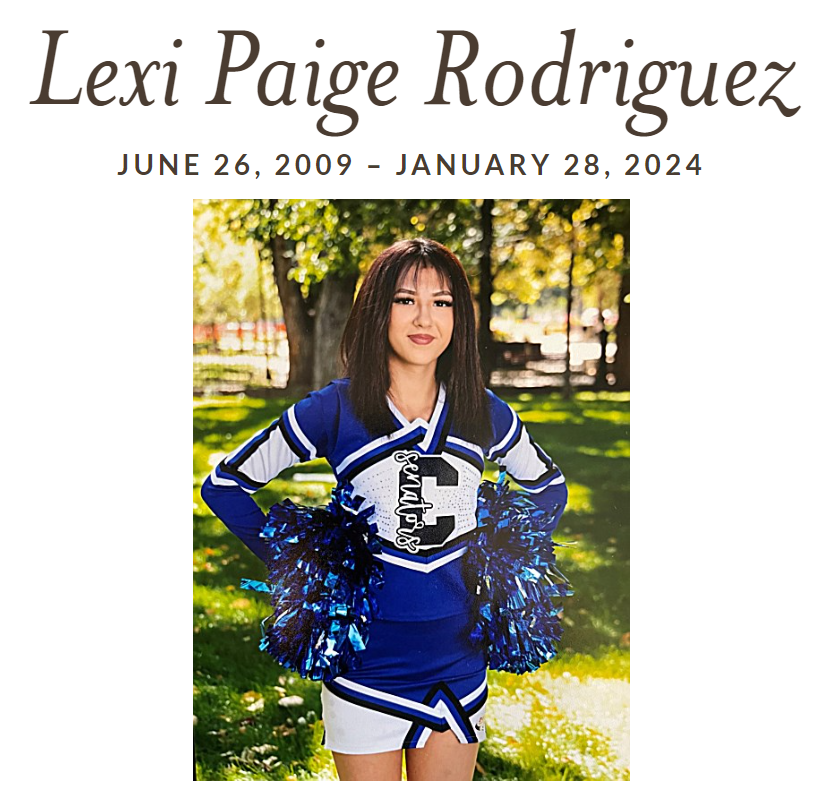 Lexa Rodriguez Community Comes Together for Celebration of Life for Lexi Rodriguez ...