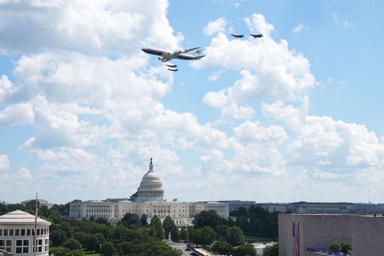 APTOPIX Freedom 250 IndyCar Trump