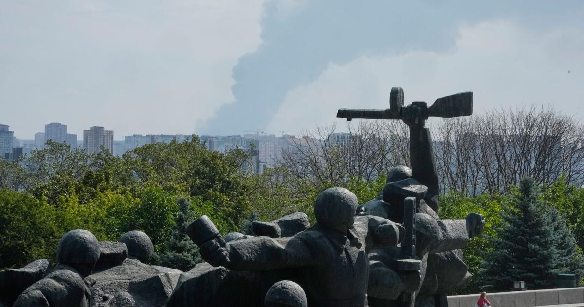 Russia bombards 9 Ukrainian cities overnight, calling the strikes massive