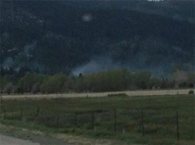 Wildfire Fully Contained Near Bowers Mansion