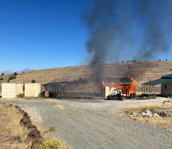 Palomino Valley fire