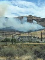 Arc Fire Fully Contained Near I-80, Patrick