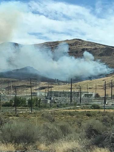 Arc Fire Fully Contained Near I-80, Patrick