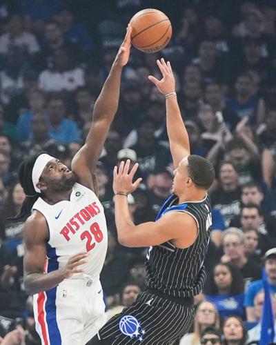 Pistons Magic Basketball