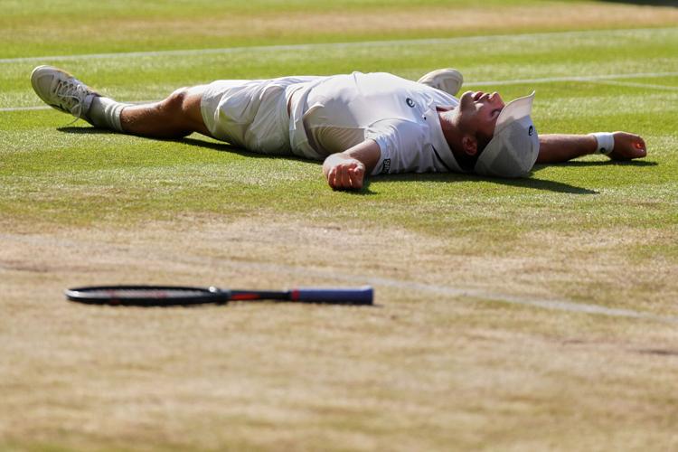 APTOPIX Britain Wimbledon Tennis