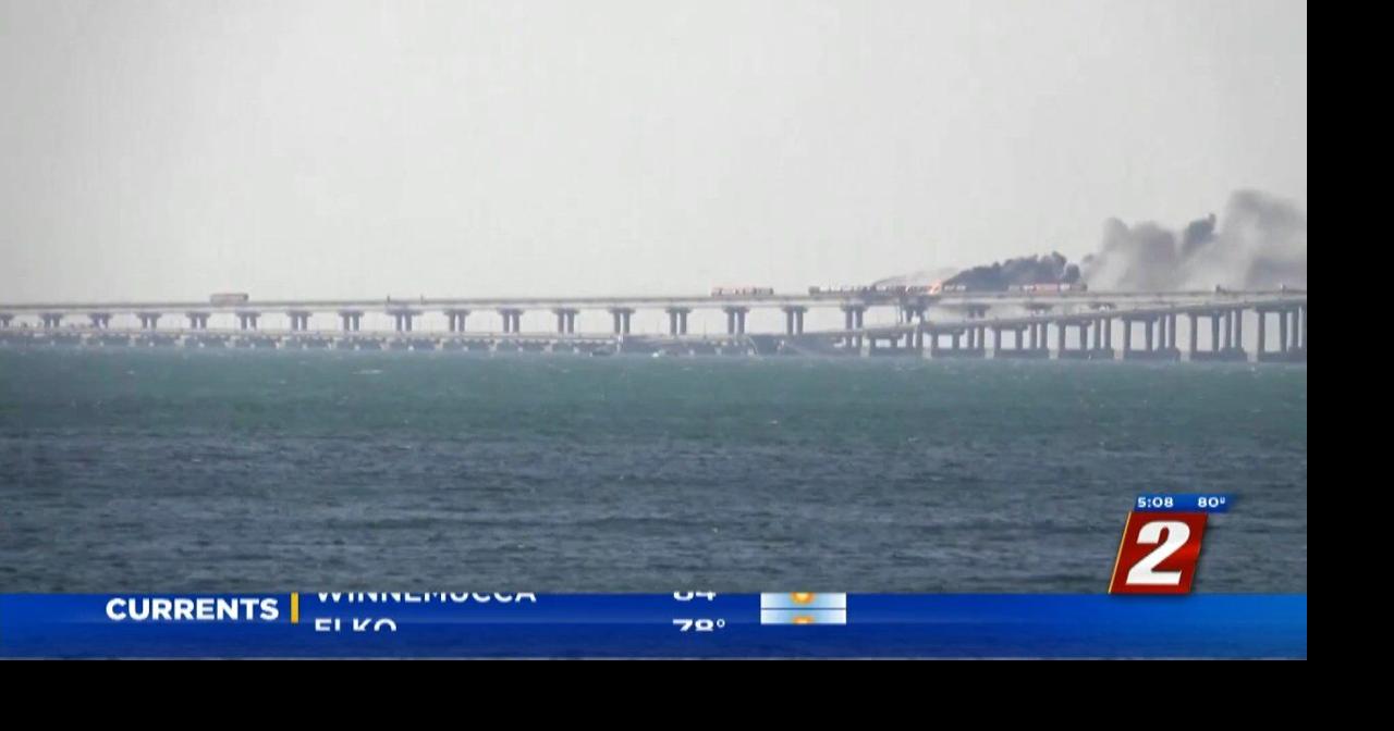 Aftermath Of Russian Bridge Explosion | News | 2news.com