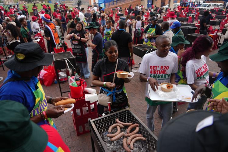 South Africa Mass Barbecue